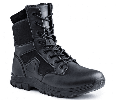 Chaussures SÉCU-ONE 8" zip noir