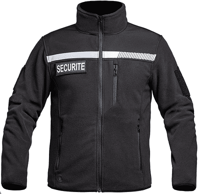Veste Polaire Sécurité noir