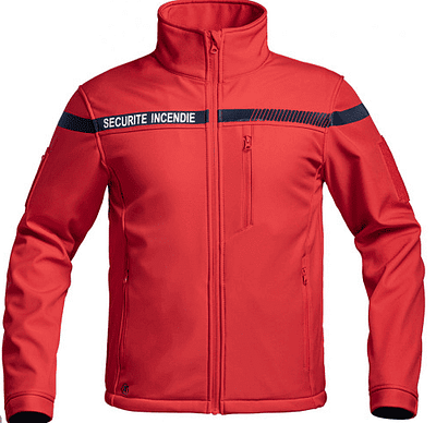 Veste Softshell Sécurité Incendie