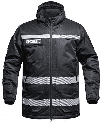 Parka Hardshell Sécurité noir