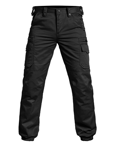 Pantalon SÉCU-ONE bas élastiqué noir