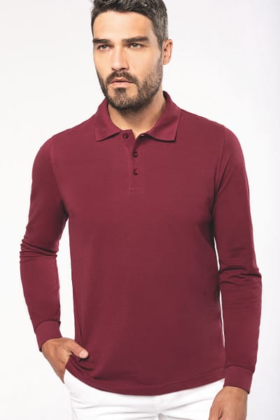 Polo manches longues