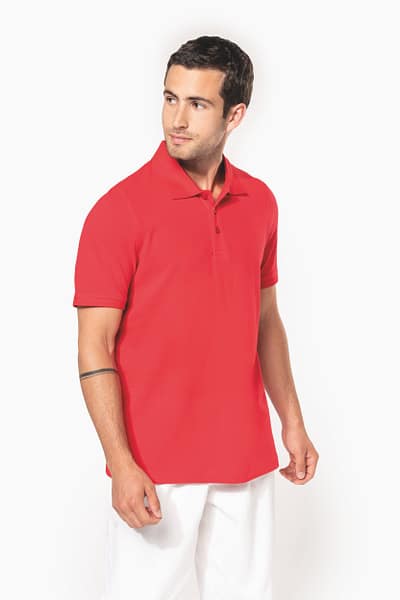 Polo piqué manches courtes