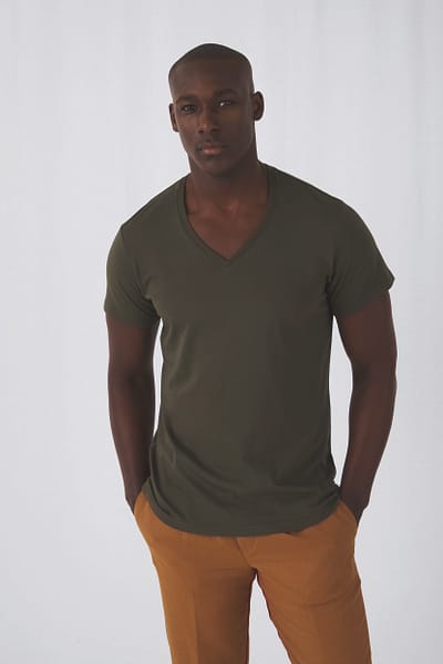 T-shirt BIO Inspire col V