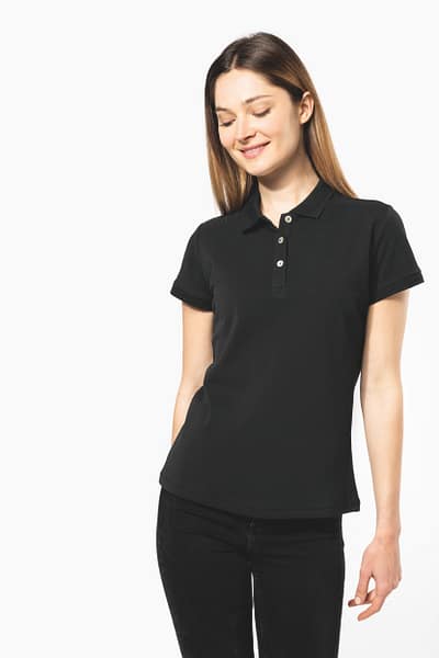 Polo Supima® manches courtes