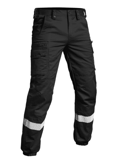 Pantalon V2 SÉCU-ONE bas élastiqué HV-TAPE noir