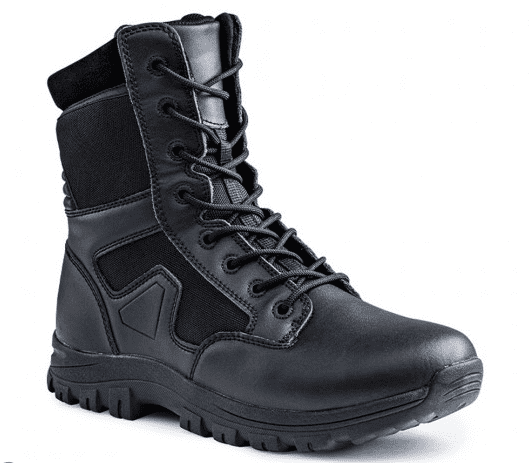 Chaussures SÉCU-ONE 8" zip noir