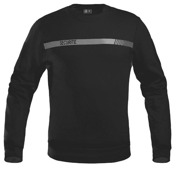 Sweat SÉCU-ONE Sécurité noir
