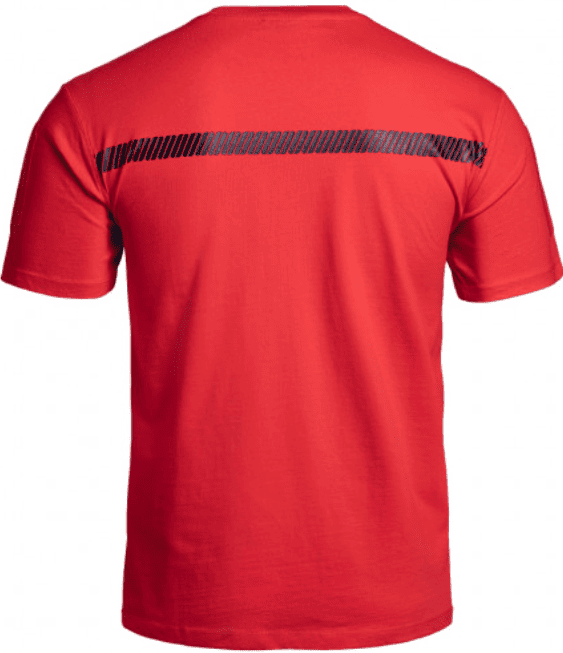 T-shirt Sécurité Incendie rouge – Image 2